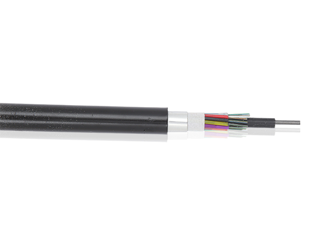Outdoor loose tube armored optical cable